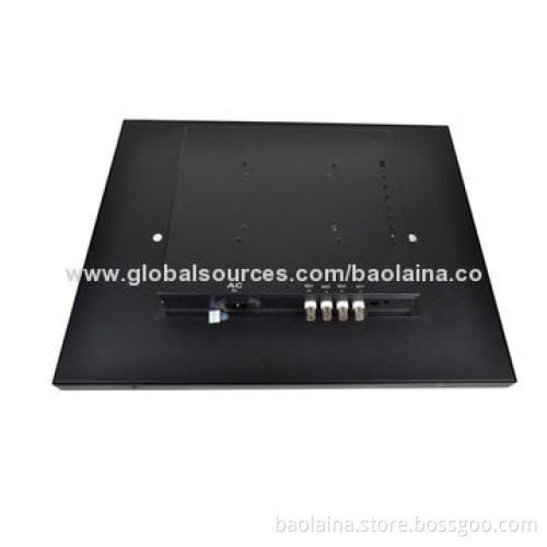 4CH BNC input CCTV LCD monitor 19 inch metal display VESA mount with 12VDCNew
